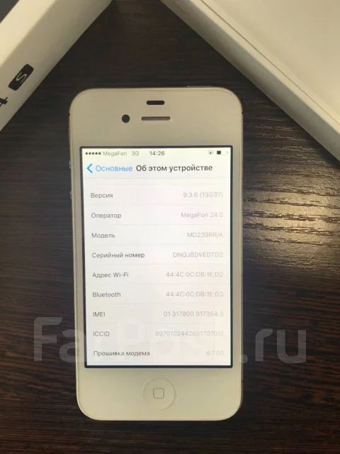 Apple iPhone 4s. �/�, �����, 3G, 4G LTE ����