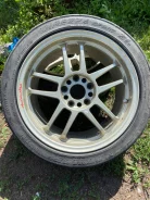 Racing Hart. 8.5/9.5x17", 5x114.3, ET40/33, �� 73���. ����