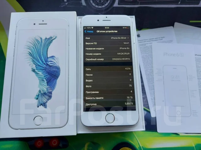 Apple iPhone 6s. �/�, �����������, 3G, 4G LTE, ����������, NFC ����
