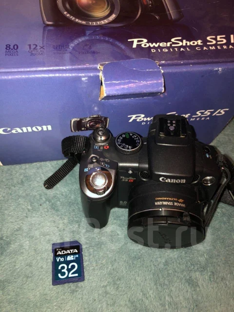 Canon PowerShot S5 IS. 8 - 8.9 ��, ���: 12� ����