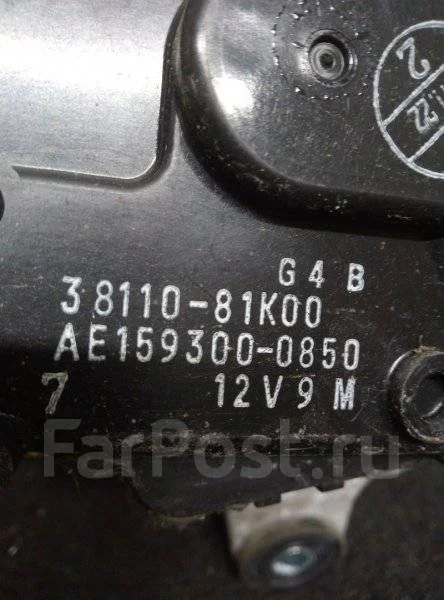 Не работает задний дворник сузуки sx4 хэтчбек