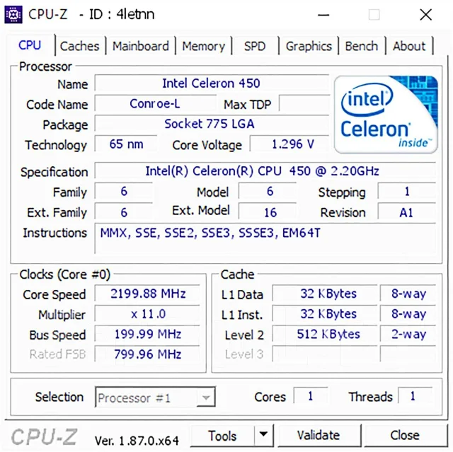 Intel Celeron 450 ����