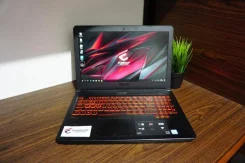 Asus TUF Gaming FX504. 15.6", 2,2����, ��� 16 ��, ���� 500���, WiFi: 1, Bluetooth: 1, ����������� �� 4��. ����