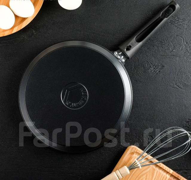 Сковорода блинная Kukmara "Традиция" 24 см Съемная ручка, новый, в ...