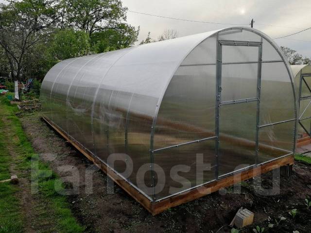 Теплица "Дачница Усиленная" 3х4 с поликарбонатом. Супер цена - Сад и ...