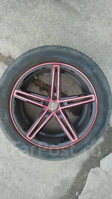 Диски колесные 18" Sakura Wheels 3180 red, 1 шт, 5x100, 4 шт, б/у, в ...