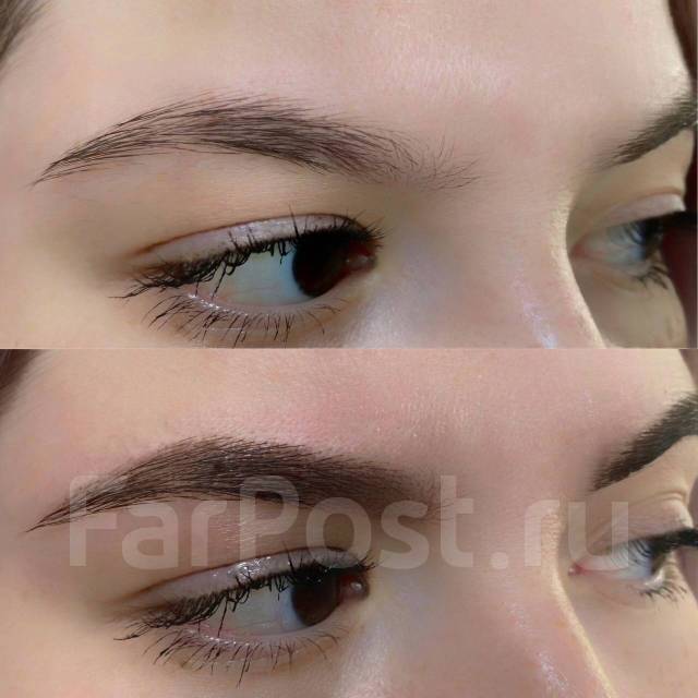 Коррекция + окрашивание бровей г. Находка - Косметология и красота