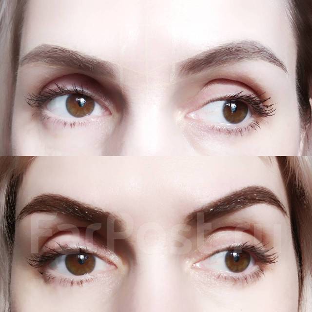 Коррекция + окрашивание бровей г. Находка - Косметология и красота