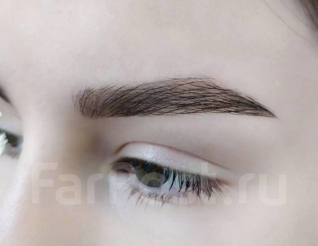 Коррекция + окрашивание бровей г. Находка - Косметология и красота