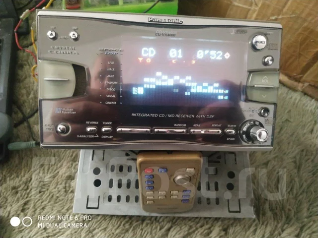 Автомагнитола panasonic cq vx2300w не работает подсветка