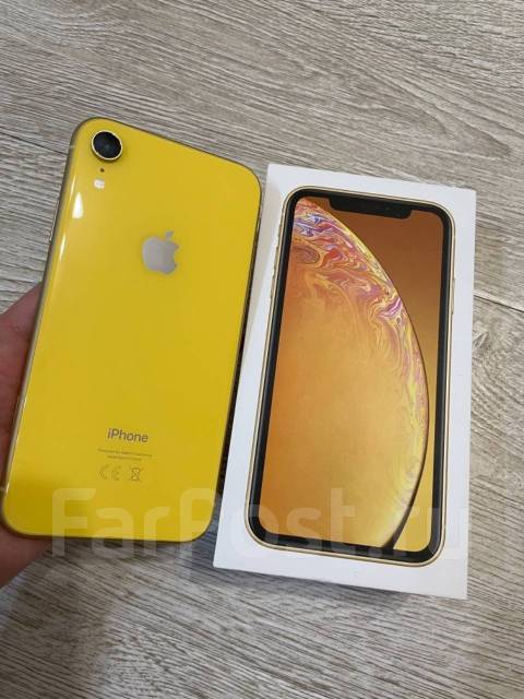 Iphone xr на столе все цвета