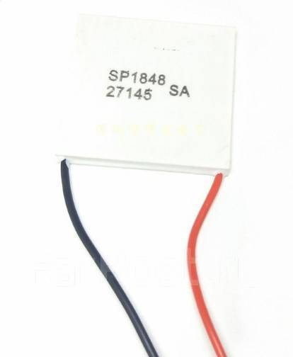 Элемент Пельтье TEC1 27145 SP1848 для генерации тока. (эк), новый, в ...