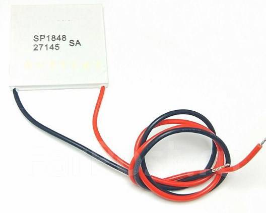 Элемент Пельтье TEC1 27145 SP1848 для генерации тока. (эк), новый, в ...