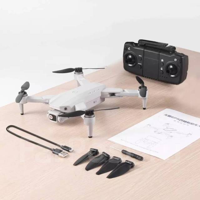 Квадрокоптер дрон складной с камерой профессиональный 4K GPS 30 мин ...