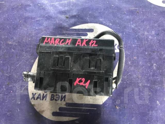 Блок предохранителей Nissan March 09.2007 24381C9900 AK12 CR12DE купить в Барнау