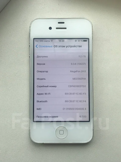 Apple iPhone 4s. �/�, �����, 3G, 4G LTE ����