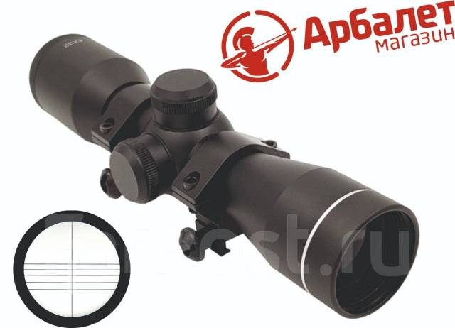 Прицел для арбалета Centershot оптический 4*32 (арбалетная шкала) 7372 ...