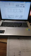 Asus X751L. 17.3", 2,6����, ��� 6 ��, ���� 240���, WiFi, Bluetooth, ����������� �� 1��. ����