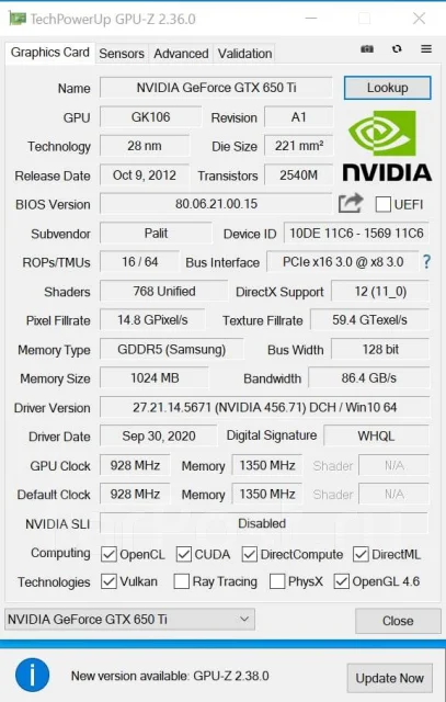 GeForce GTX 650 Ti ����