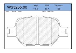    Toyota, AN-603K WS3255.00 