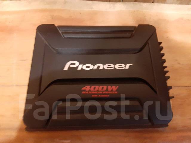 Усилитель pioneer 400w, 2-канальный, 400 Вт, б/у, в наличии. Цена: 6 ...