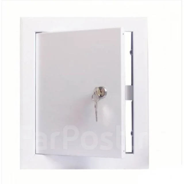 ЛМЗ Металлический сантехнический люк (П) с замком 30x40, в наличии ...