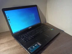 Asus X751L. 17.3", 1,6����, ��� 8 ��, ���� 480���, WiFi: 1, Bluetooth: 1 ����