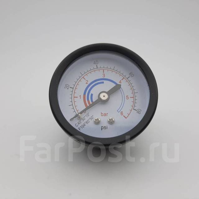 Манометр водяной горизонтальный большой - Инструменты и строительное ...