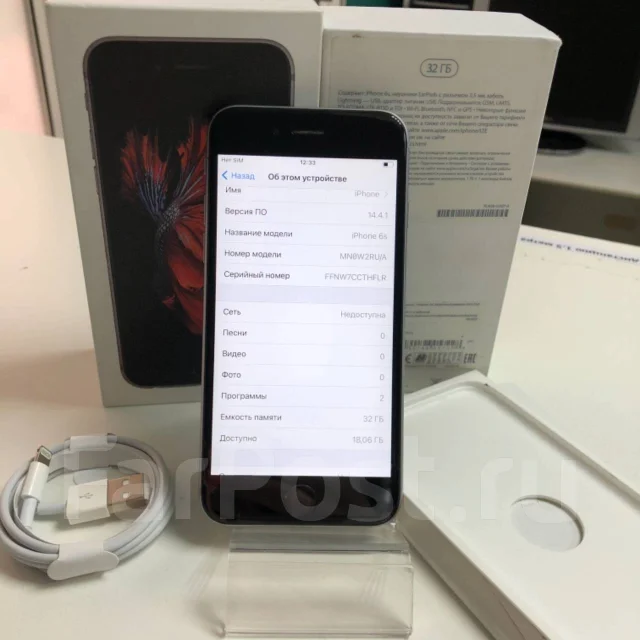 Apple iPhone 6s. �/�, �����, 3G, 4G LTE, NFC ����