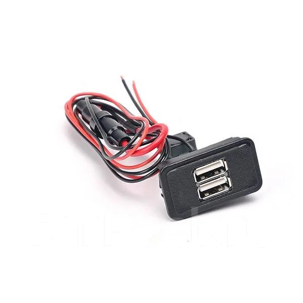 Зарядное устройство в консоль панели приборов ВАЗ 2106-2107 2-USB ...