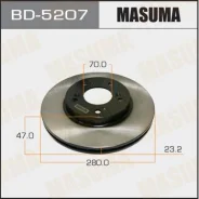 ���� ����. ���. ����. [282x23] 5 ���. BD-5207 Masuma BD5207 ����