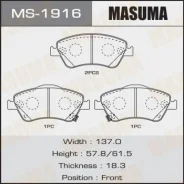 ������� �������� Masuma, AN-8147WK, NP1115, P83079 front (1/12) MS-1916 Masuma, �������� MS1916 ����