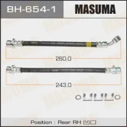����� ��������� Masuma H- /rear/ Civic 06- RH BH-654-1 Masuma, ������ ������ BH6541 ����