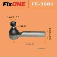 ���������� ������� ���� Fixone KCH14#, LXH4#, RCH4# (1/10) FE-3681 Fixone FE3681 ����