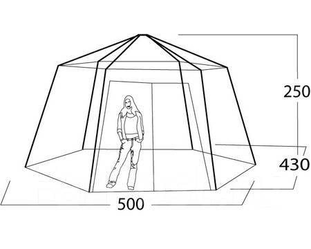 Eureka hex screen house best sale