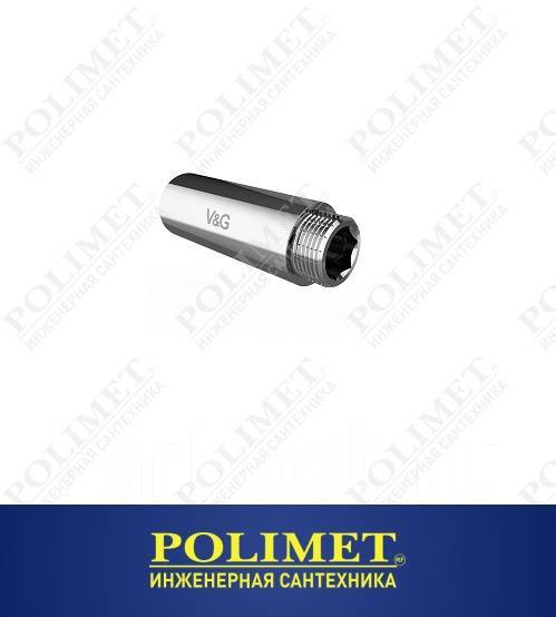 Удлинитель 1/2 x 25 ВхН VG хромированный 1/105, в наличии, бесплатная ...