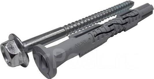 Дюбель фасадный TSX 10х100 (700/50шт. ), в наличии. Цена: 23₽ во ...