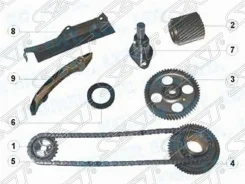 �������� ��� Mitsubishi Pajero/Delica 4M40 93- ���� ���������� SAT TKMB204G SAT TKMB204G TKMB204G ����