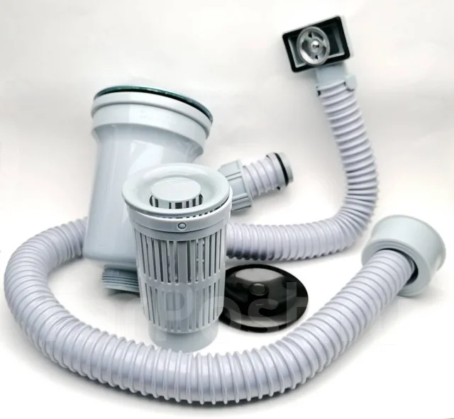 Сифон YOYO-1 с переливом 3 1/2 Х40 для нерж. мойки Корея - Сантехника и ...