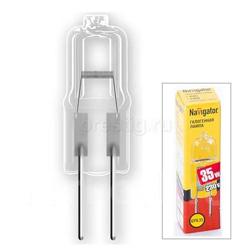 Лампа галогенная 230V GY6.35 Навигатор 35W - Свет и электрика во ...