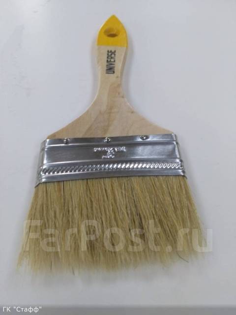 Кисть малярная, плоская, флейцевая Hobby Стандарт 75 мм (3,0 дюйма) с ...