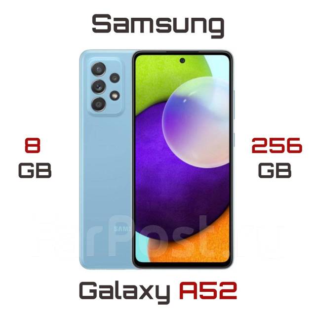Samsung Galaxy A52. , 256 , , 3G, 4G LTE, Dual-SIM, NFC.     