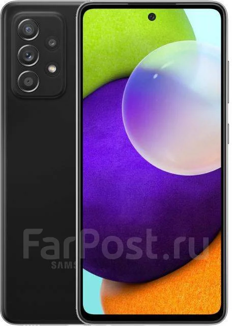 Samsung Galaxy A52. �����, 256 ��, ����������, 3G, 4G LTE, Dual-SIM, NFC. ��� ����� �� ������������ ����