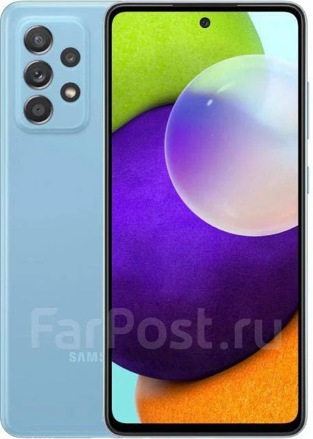 Samsung Galaxy A52. �����, 256 ��, ����������, 3G, 4G LTE, Dual-SIM, NFC. ��� ����� �� ������������ ����