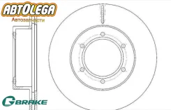 ���� ��������� ���. G-brake Toyota Hilux/Runner #N61/#N1/RZN169/174 GR-02125 ����
