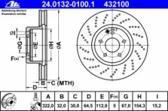 ���� ��������� �������� mercedes-benz c-class e-class Ate 24.0132-0100.1 Mercedes-Benz: 0004213012 0004211112 2044211012 Mercedes-Benz C-Class 2401320...