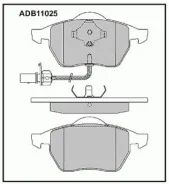 ������� ��������� �������� audi a4 a6 vw passat Allied Nippon ADB11025 Vag: 11025 4B0698151B/J/K 4B0698151K 4B0698151J 4B0698151B Audi A4 (8d2 B5) ADB...