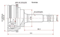 ���� Toyota Carina / Corona / Caldina / Camry SV30 TO015A ����