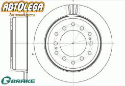   . G-brake Toyota Prado 7# 9# 12# Lexus GX470 4Runner GR-02858 