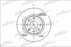 ���� ��������� �������� 96179110/PBD1625 Patron PBD1625 ����
